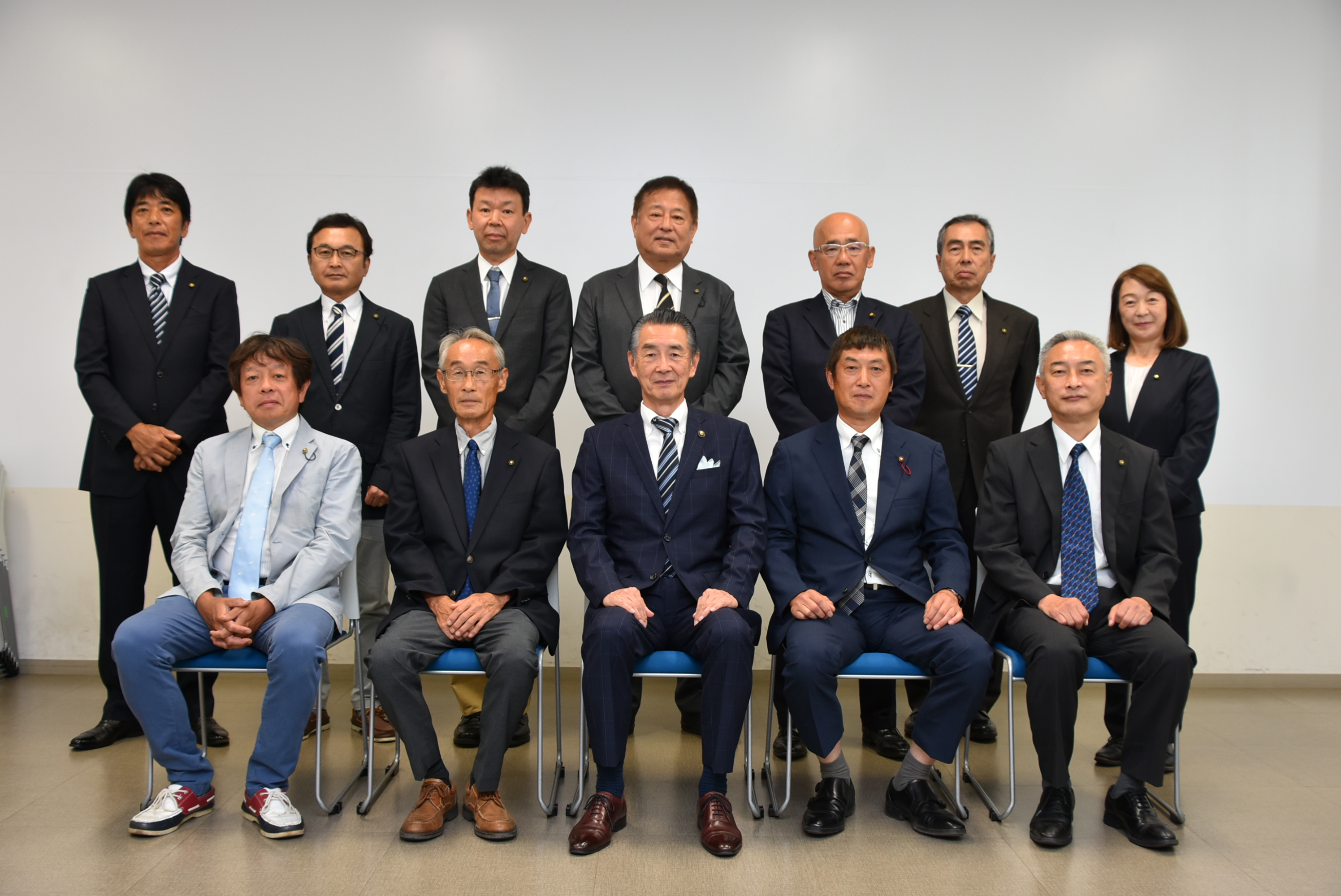 新しく任期を迎えられた農業委員会委員の皆さんと