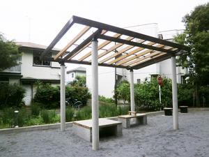 清水川公園パーゴラ１